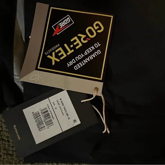 Brand New Mens Burton TreeLine GoreTex Jacket Medium - Picture 4 of 4